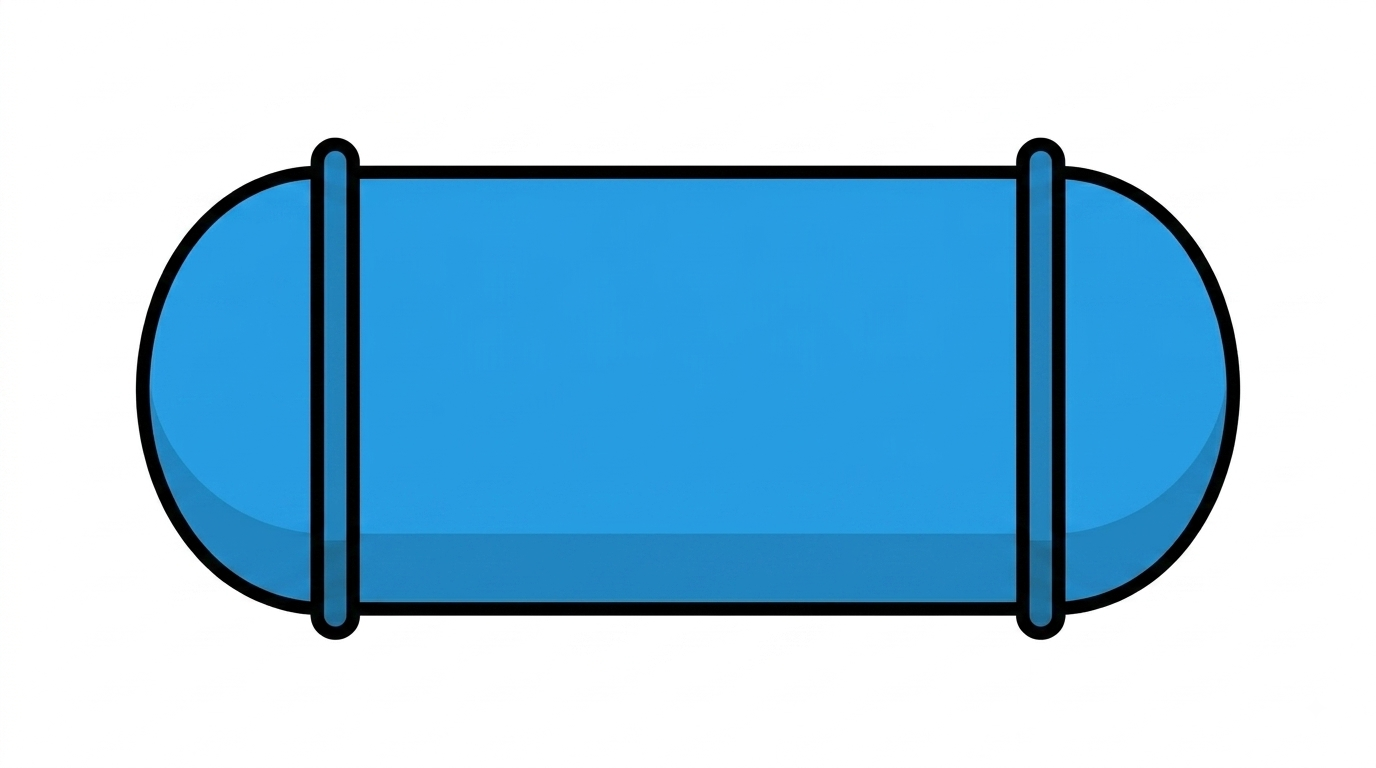 Horizontal tank with dished heads — TARATURE-015