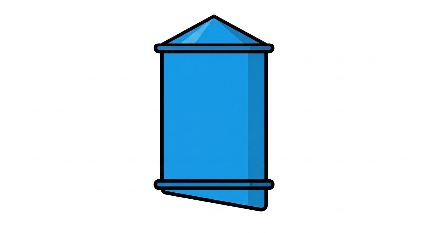 Conical top / sloped bottom — TARATURE-011