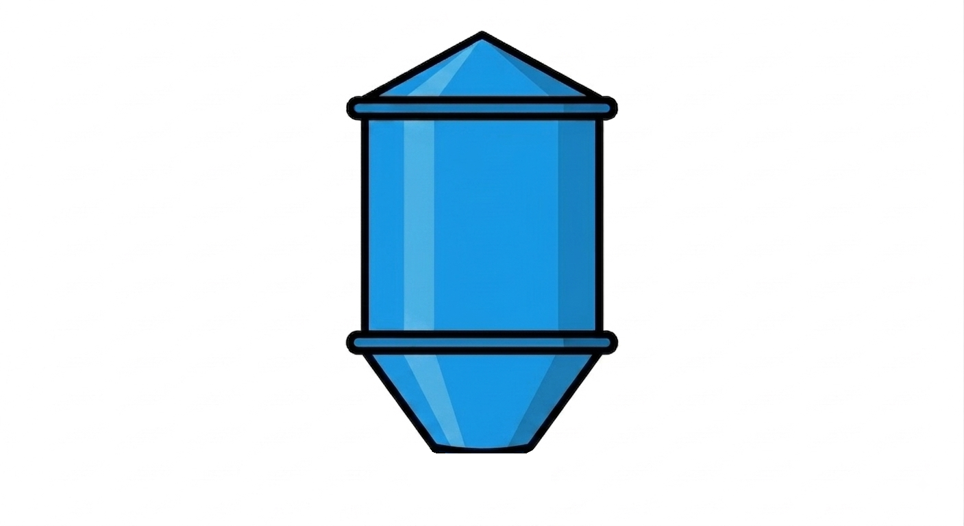 Conical top / truncated-cone bottom — TARATURE-013